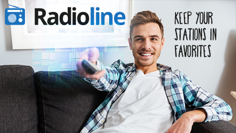 Radioline TV app promo image